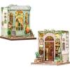 image:imageCUTEBEE Book Nook Kit  DIY Miniature House Dollhouse Kit for Adults and Teens Booknook Tiny House Bookshelf Decor 3D Wooden Puzzle Gifts for Family Friends