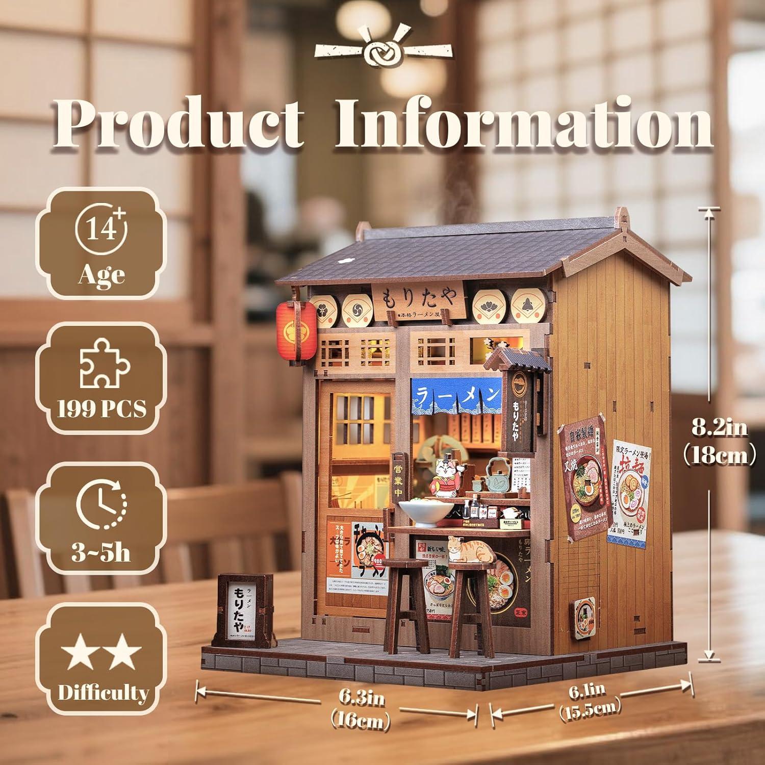 image:imageCUTEBEE Book Nook Kit DIY Miniature House Kits for Adult and Teens Dollhouse Mini Booknook Music House Bookshelf DIY Craft Gifts for Family and FriendsMemories Music BookshopMoritaYa