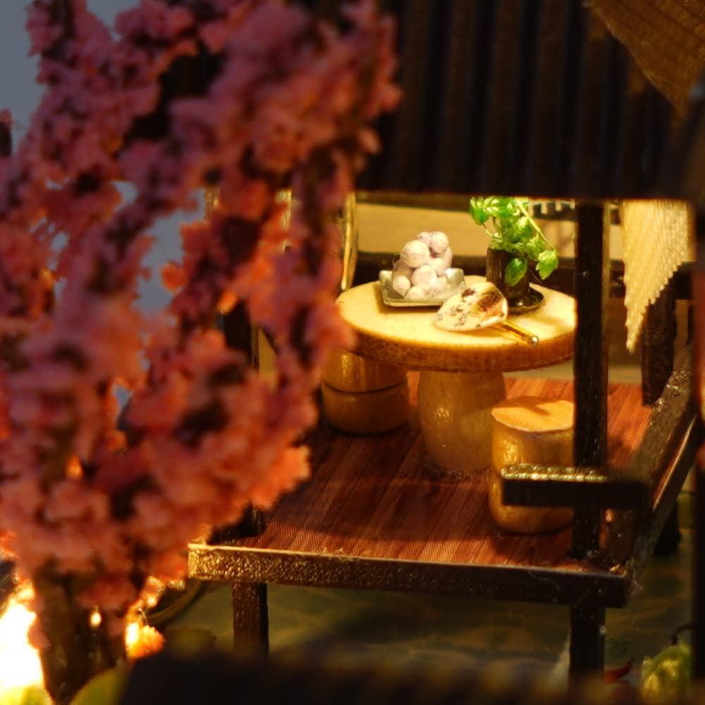 image:imageCUTEBEE DIY Miniature House Kit DIY Dollhouse Tiny House Mini Home Model Building Rose Garden Unique Gift Kit Creative Party Favor Birthday Gift