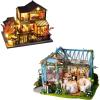 image:imageCUTEBEE DIY Miniature House Kit DIY Dollhouse Tiny House Mini Home Model Building Rose Garden Unique Gift Kit Creative Party Favor Birthday Gift