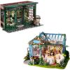 image:imageCUTEBEE DIY Miniature House Kit Dollhouse Tiny House Mini Home Model Building Rose Garden Gift Kit Creative Party Favor Birthday Gift Idea